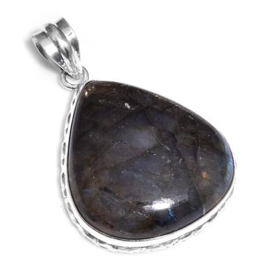 Pendente fatto a mano in pietra preziosa Labradorite Gioiello 1,97" Argento Sterling Massiccio Per Donne e Ragazze