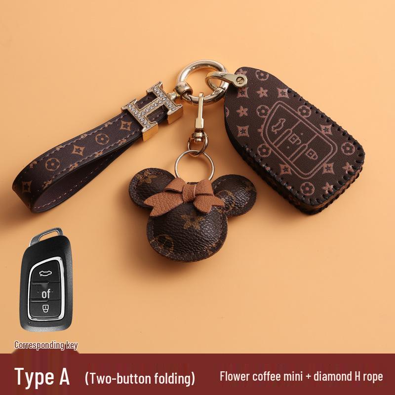 Dongfeng Fengguang Car Key Case for 580/S560, Aeolus AX7, Fengxing 330S, Jingyi IX5/X3, Buckle 370
