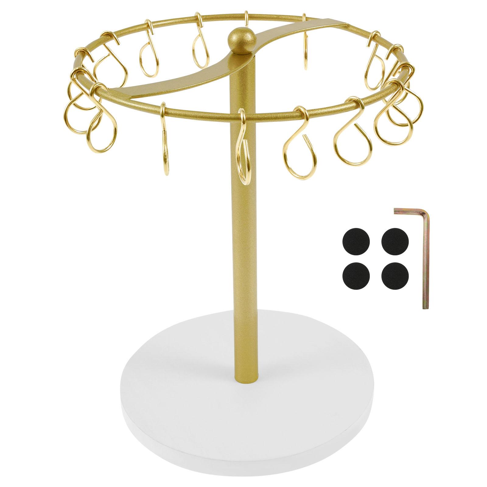 

Органайзер для зажимов-крабов Металлическая подставка-держатель для заколок Экономичная подставка для демонстрации аксессуаров для волос Для парикмахерской и девочек золотой