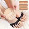 Ball of Foot Cushions Honeycomb Fabric Metatarsal Pads Invisible Socks Pads for Women and Men Reusable Forefoot Pads