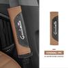 BQVLT1 Car Seat Belt Shoulder Cover Protection Pads Safety Belt Accessories For Alfa Romeo GT Stelvio F1 Brera Volante Tonale Gloria