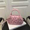 2025 Summer New Cherry Portable Fashion Bag Handbag Large Capacity Cute Commuter Shoulder Pillow Bag