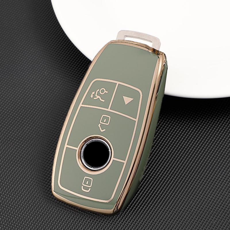 2/3/4 Buttons Tpu Car Key Cover For Mercedes Benz A C E S G Gls Class W177 W205 W213 W222 G63 X167 Key Case Shell Protective Bag