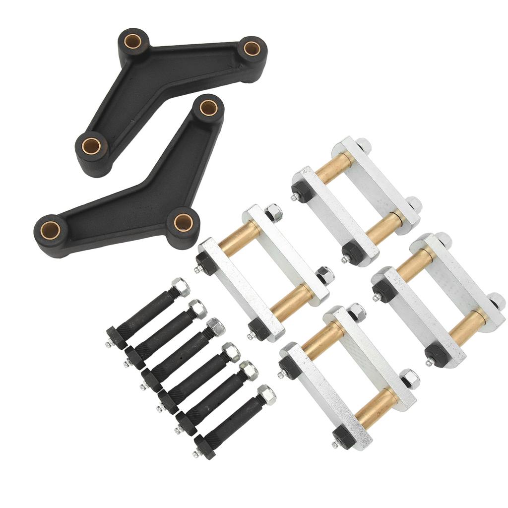 Anhänger-Aufhängungs-Kit K71 359 00 Heavy Duty Metallachse Blattfederaufhängung Überholsatz für Tandemachse mit 1-3/4 Zoll Breite