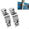 2Pcs Universal Stainless Steel Kayak Canoe Motor Mounting Bracket Mount Plate
