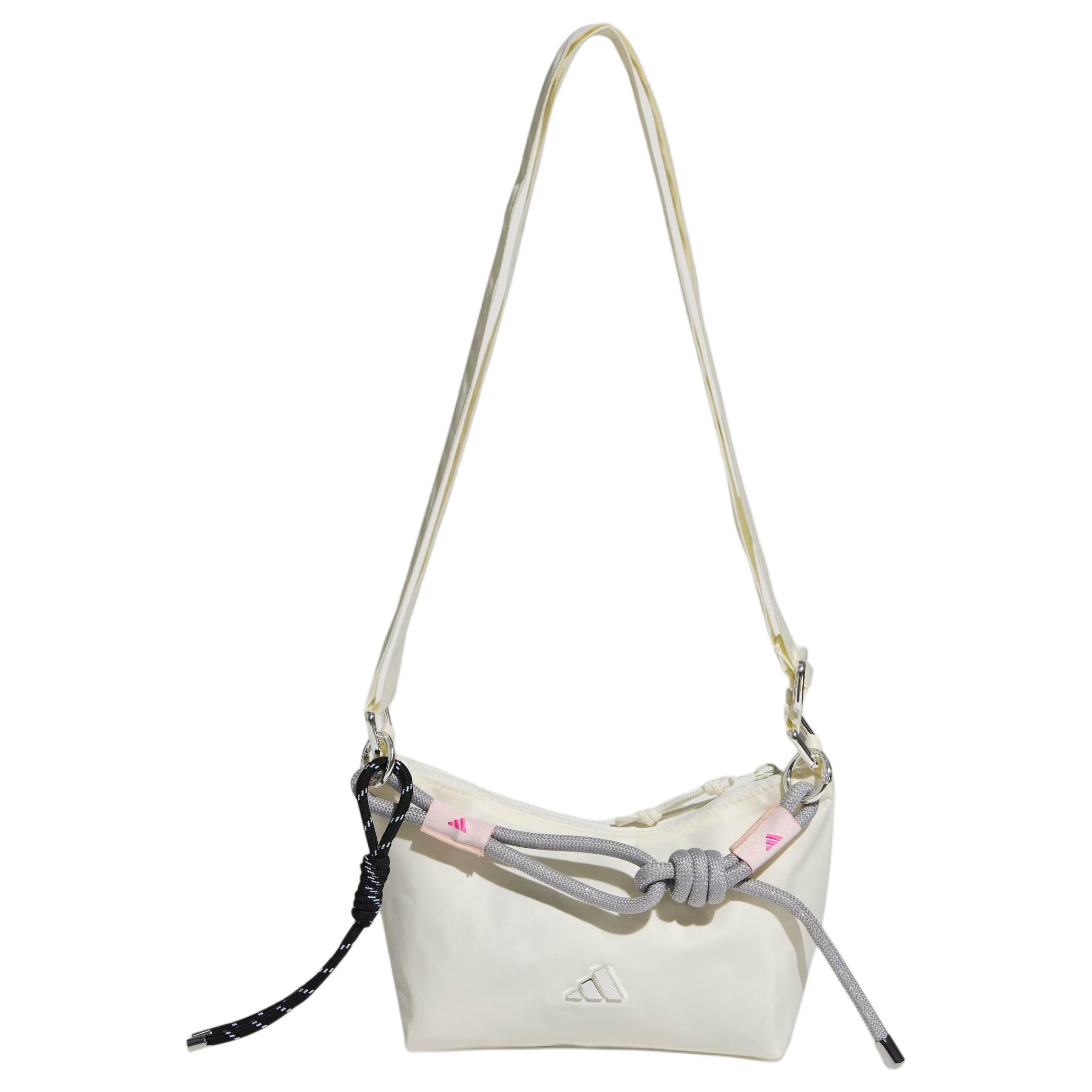 

Adidas Dance Three Stripes Movement Series Sports Casual Versatile Shoulder Bag Unisex bags White KX9620 White