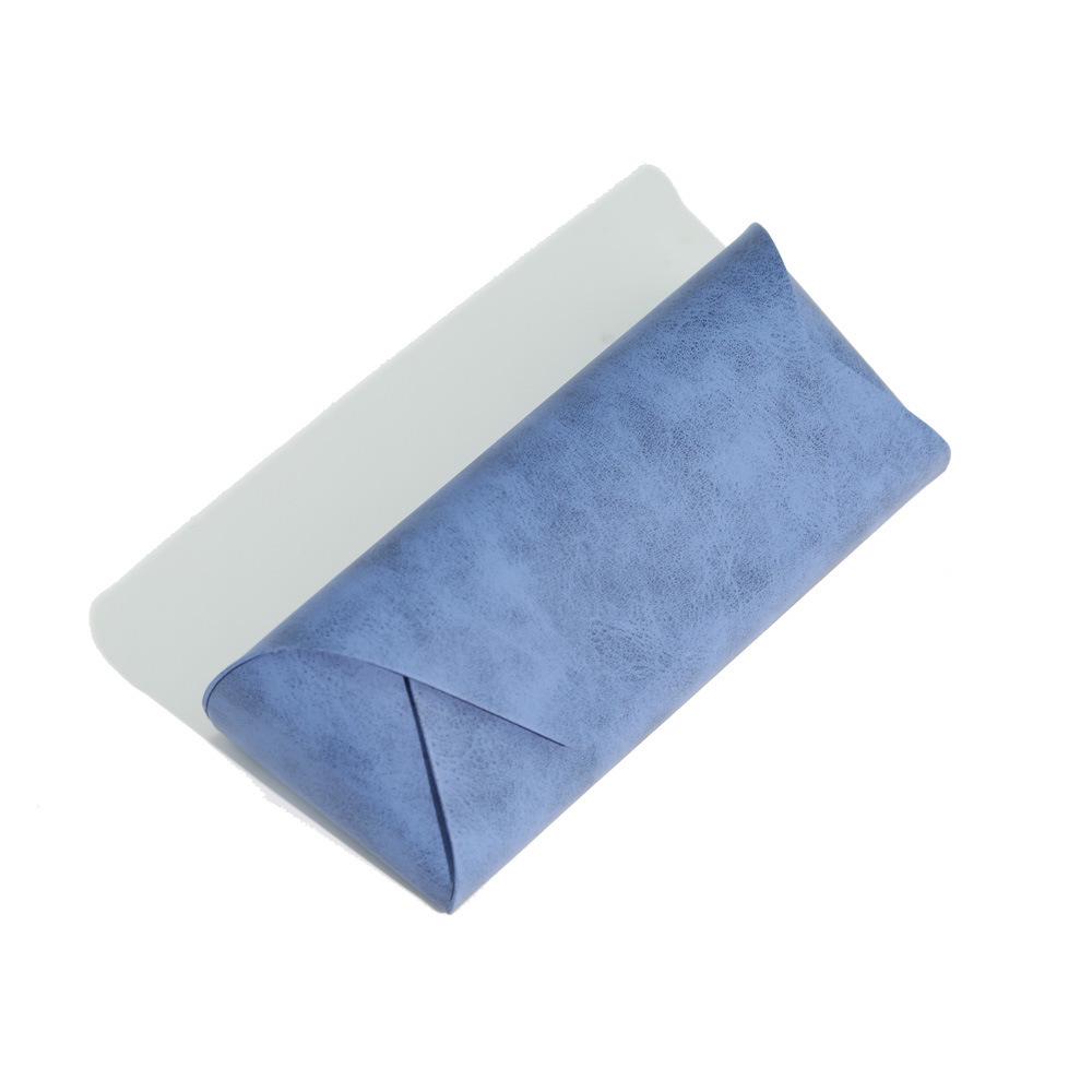 Retro-Leder-Brillenetui - Handgefertigter Halter für Lese- und Sonnenbrillen, High-End Baozi-Design