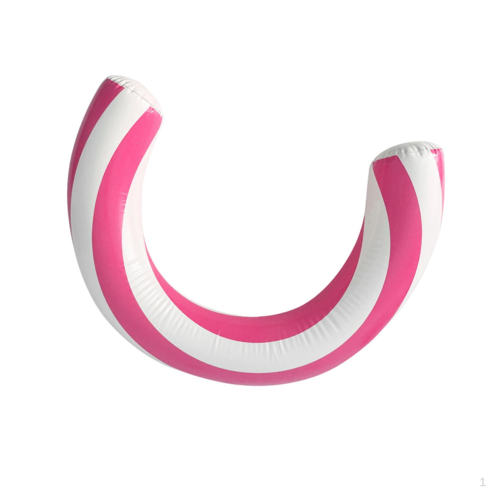 

Inflatable Swimming Pool Float Accessories for Outdoor Beach 23.6x29.5inch рожевий