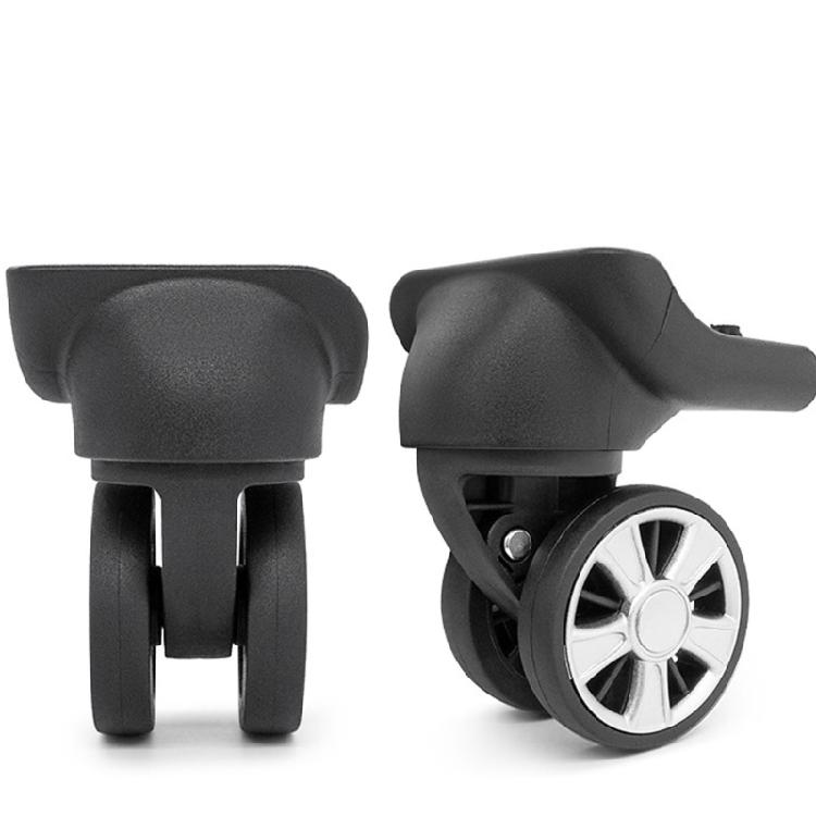 Ruote Rotanti di Ricambio per Valigie Include Viti Portatile 360 Gradi Pratico Silenzioso Rotolamento Bagaglio a Mano
