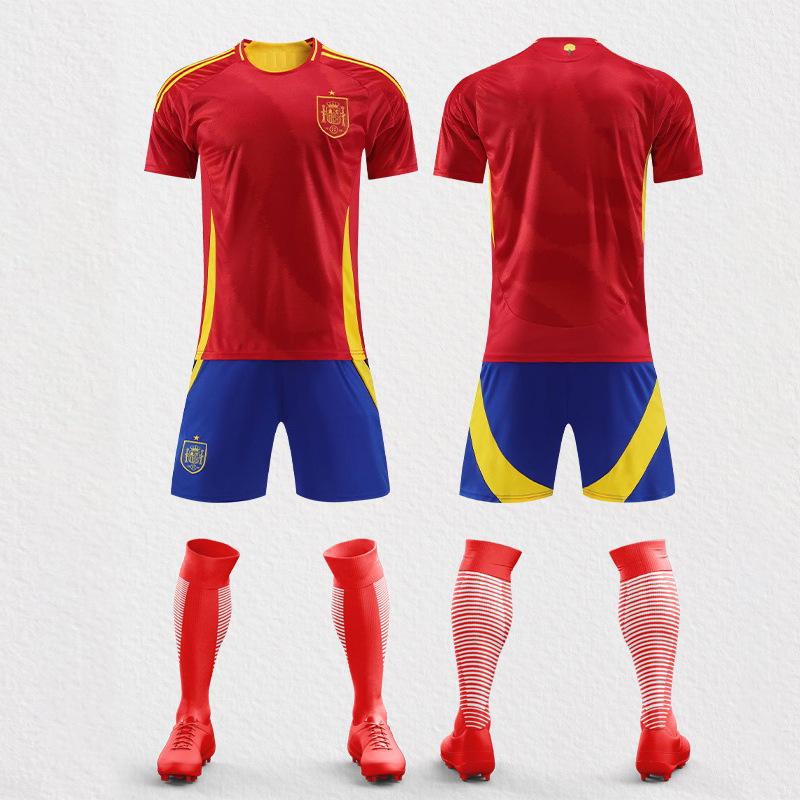 2425 European Cup Spanish Yamal Jersey No. 19 Morata No. 7 National Team Training Jersey Football Jersey