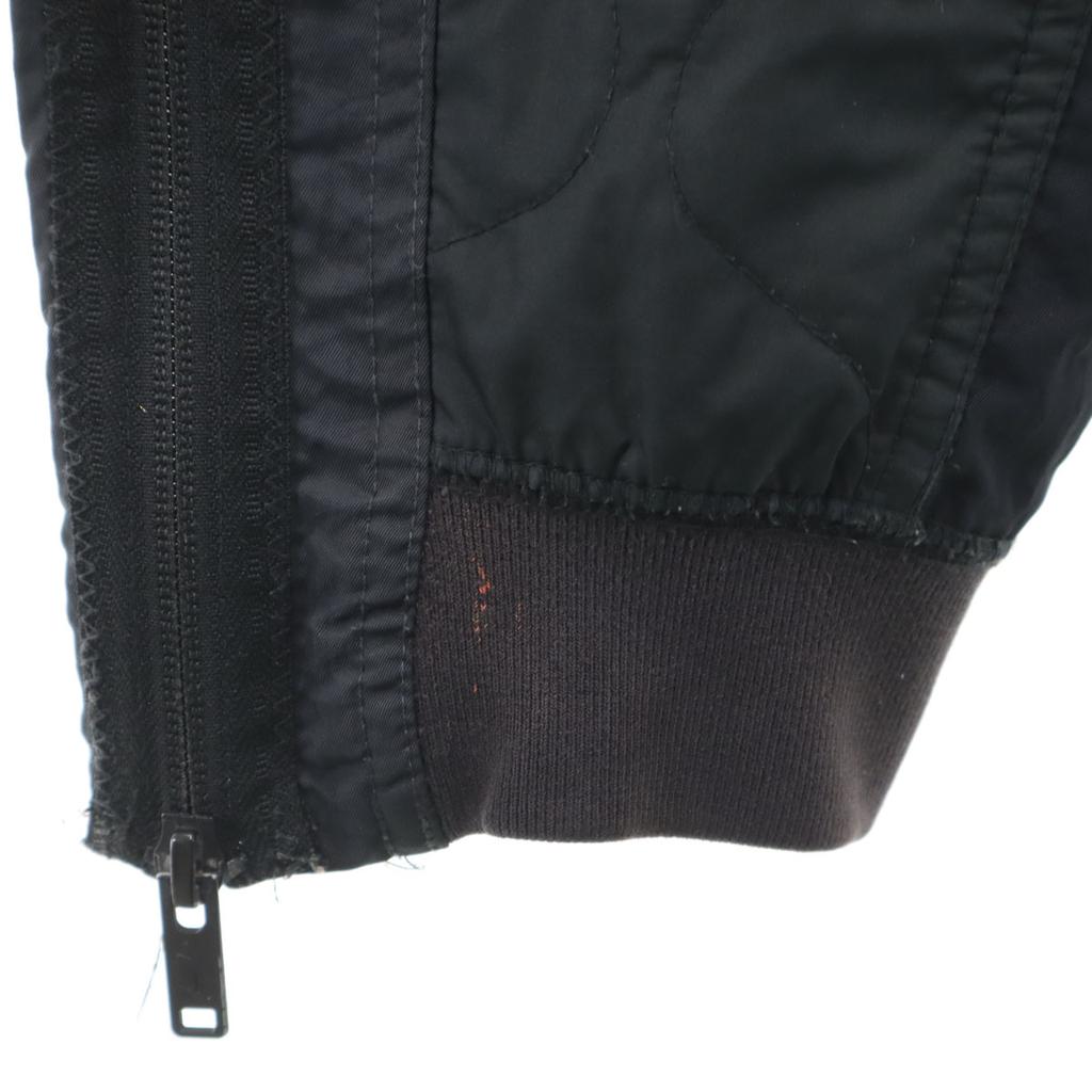 NIKE Bore Switching Batting long pants S black quilting Men's Used