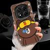 Cartoon Bear Brown Rabbit Soft Phone Case for Xiaomi Redmi Note 13 14 15 Pro Plus 12S 12 11S 11 11T 10S 10 Shockproof Cover Back