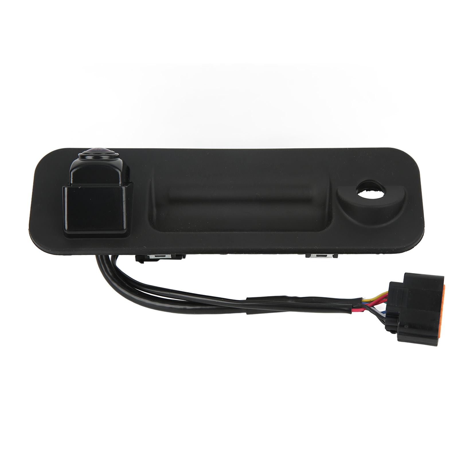 Rear View Backup Camera Park Assist Cam 95760E6201 Replacement for Hyundai Sonata 2015‑2018 Color: Black