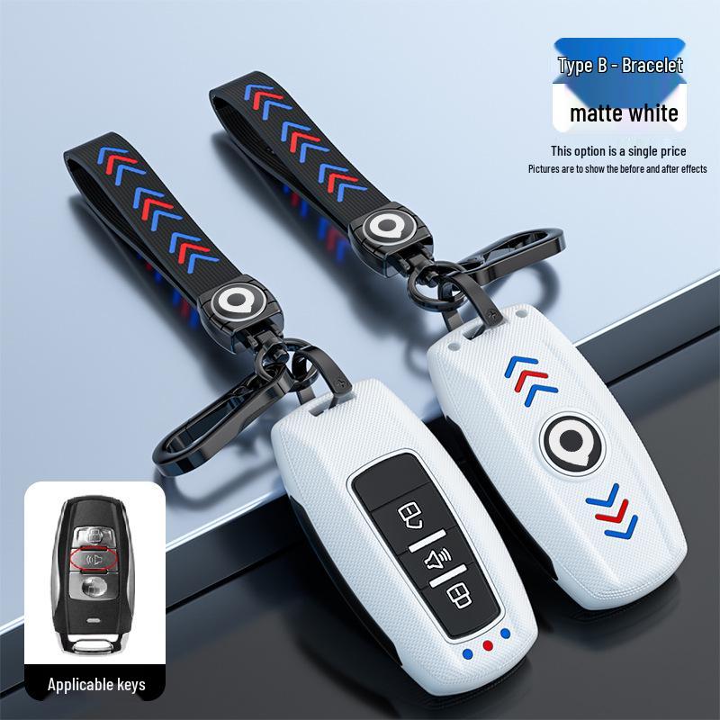 19-21 New Great Wall Cannon Key Fob Cover: Premium Metal Shell, Fits 2.0T Pickup, Personalized Design
