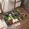Custom Name Personalized Sprunki Game Print Carpet, Versatile Home Decor Rug, for Playroom, Apartment, Balcony, Entryway, Hallway Gift