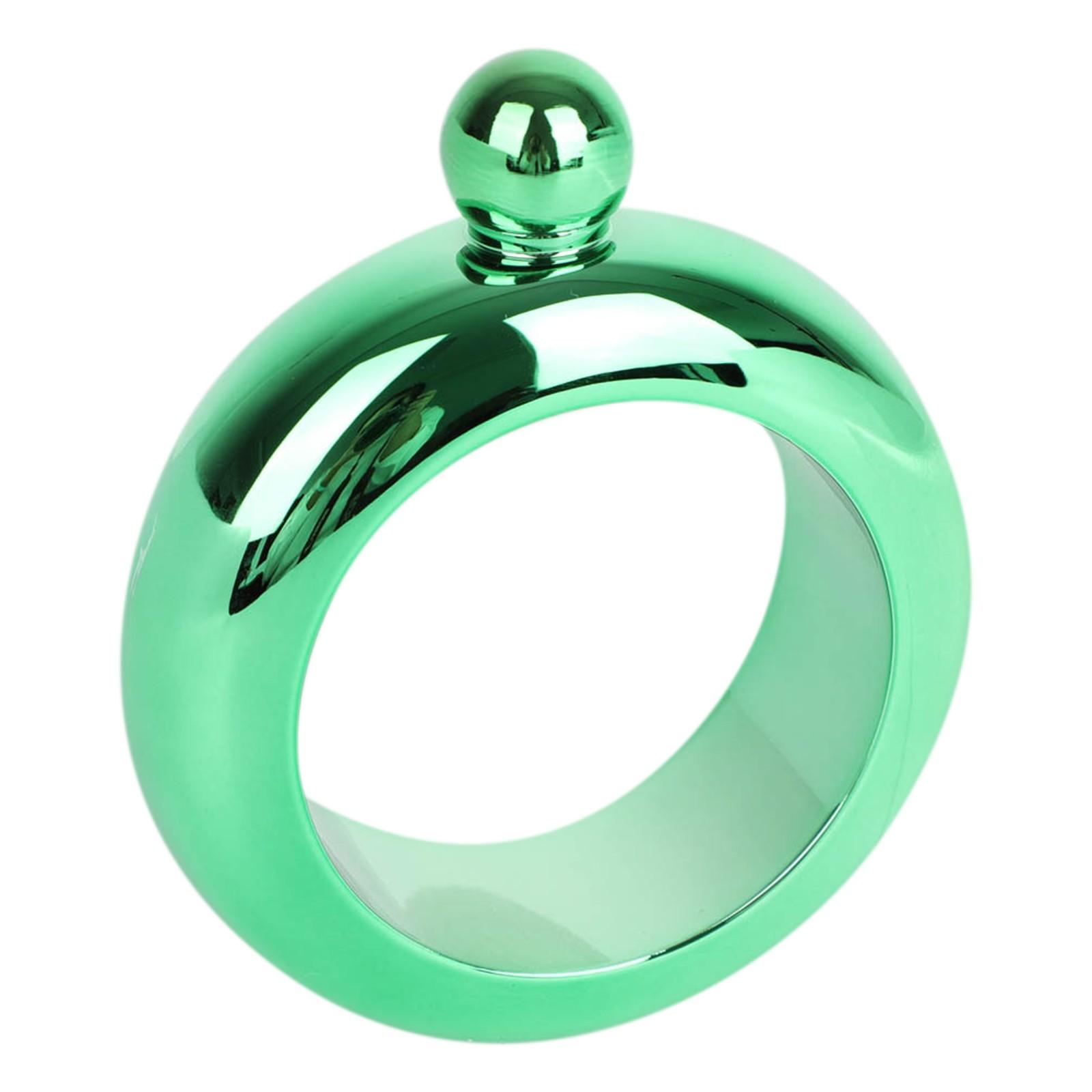 

Nikitas портативный браслет-кувшин из гладкой нержавеющей стали для хранения виски/алкоголя One Size розы красного