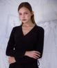 ROSEFRANTZ Lace Line Wrap Long Sleeve [Black]