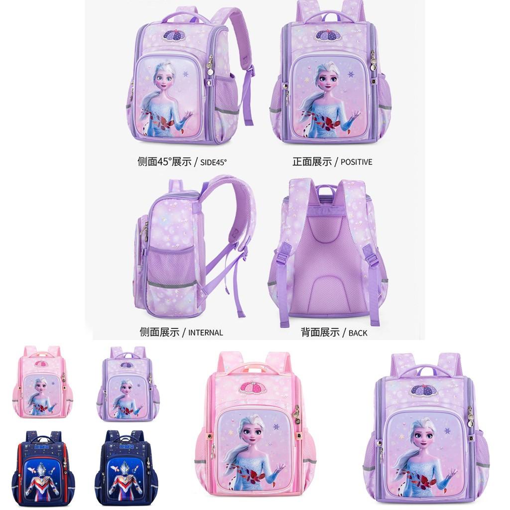 Adorable Kids Backpack Large Capacity Casual Backpack For Elementary School With Spider-man Design