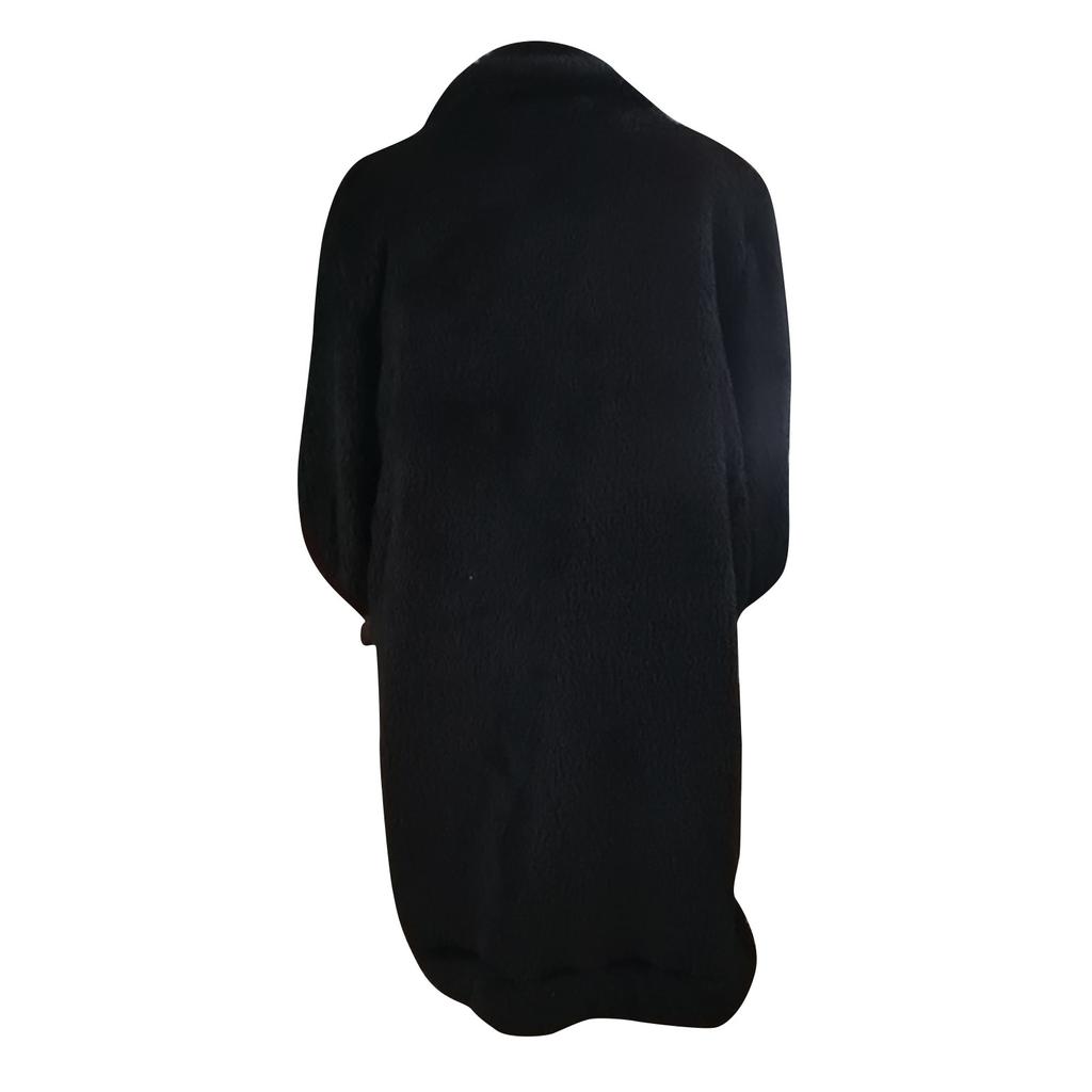 Men's Autumn And Winter Loose Warm Coat Men's Casual Fashion Plush Long Coat