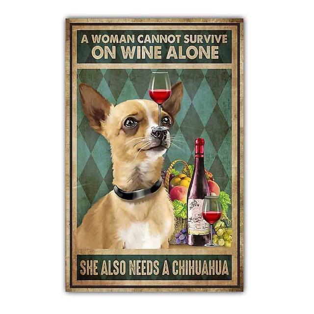 

Новое Ретро Искусство Животное Холст Картина Прекрасная Собака Чтение Плакат Слоган Настенная Роспись Гостиная Спальня Украшение Дома Фреска Без Рамки 21*30cm