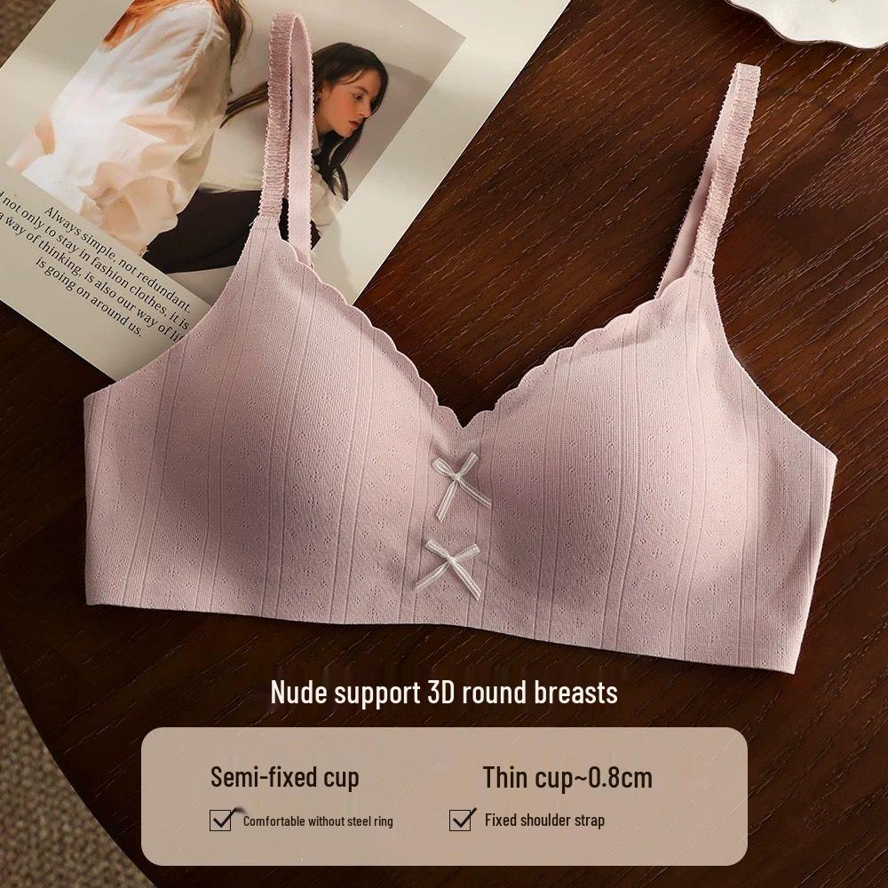 

Женский бесшовный бюстгальтер пуш-ап: Увеличивает и приподнимает для более пышного вида, Идеально для маленькой груди - Бестселлер 2025. Комфорт из чистого хлопка. XL [38/85]