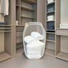 Yousheng Dirty Clothes Basket Foldable Breathable Mesh Fabric Laundry Bin Prevents Odor Container for Bathroom Laundry Storage Home