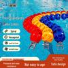 Competition-Grade Swimming Pool Lane Dividers - 15cm Buoys for Water Sports
