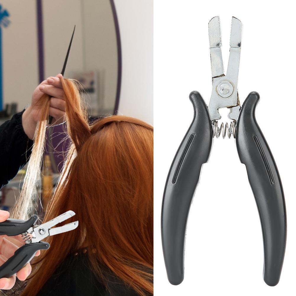 Hair Extension Pliers for Micro Rings Beads Professional Hair Extension Tool Black