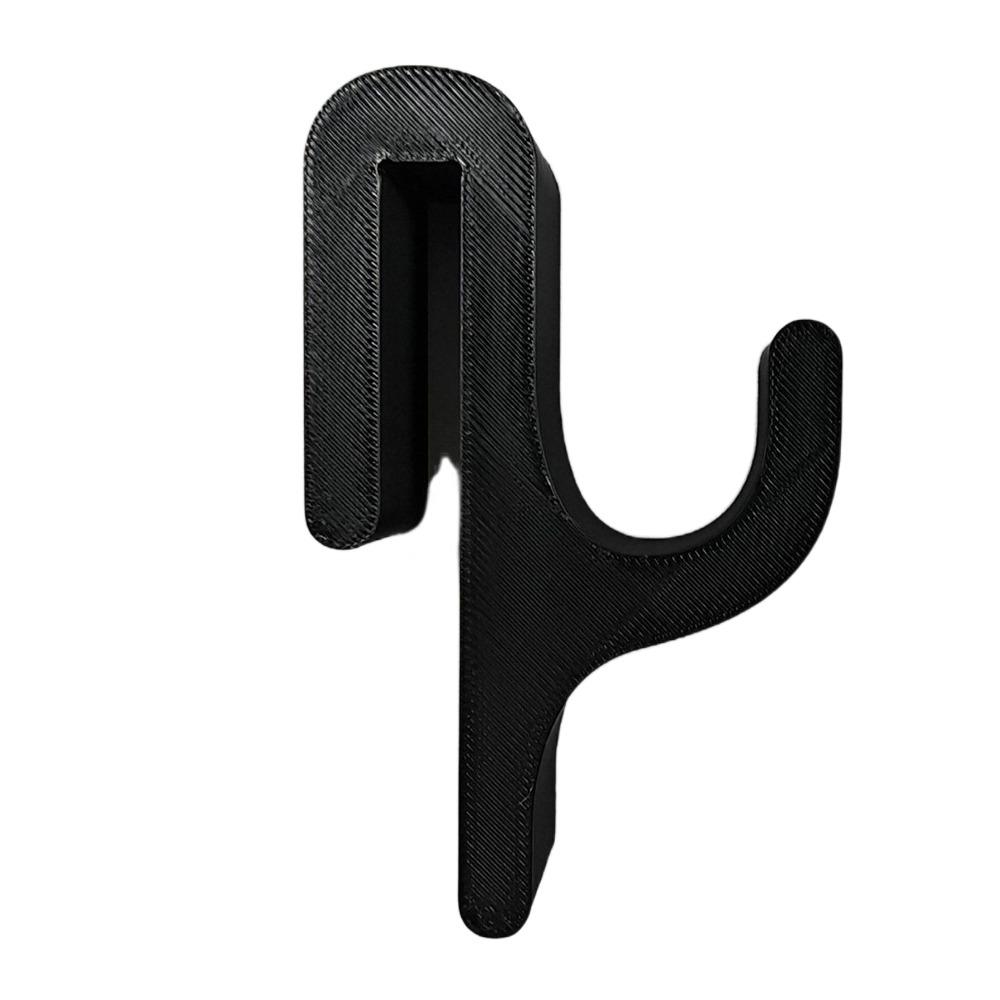 

Easy to Install Shower Hook 3D Printed Towel Hooks Hot Bathroom Accessories for 8mm Glass Doors чёрный