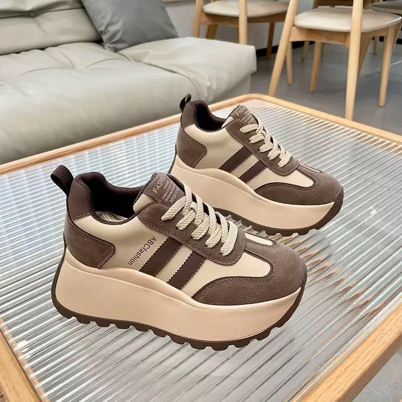 Thick-soled Forrest Gump dad shoes women's autumn and winter new CM inner height increase casual fashion small women's shoes