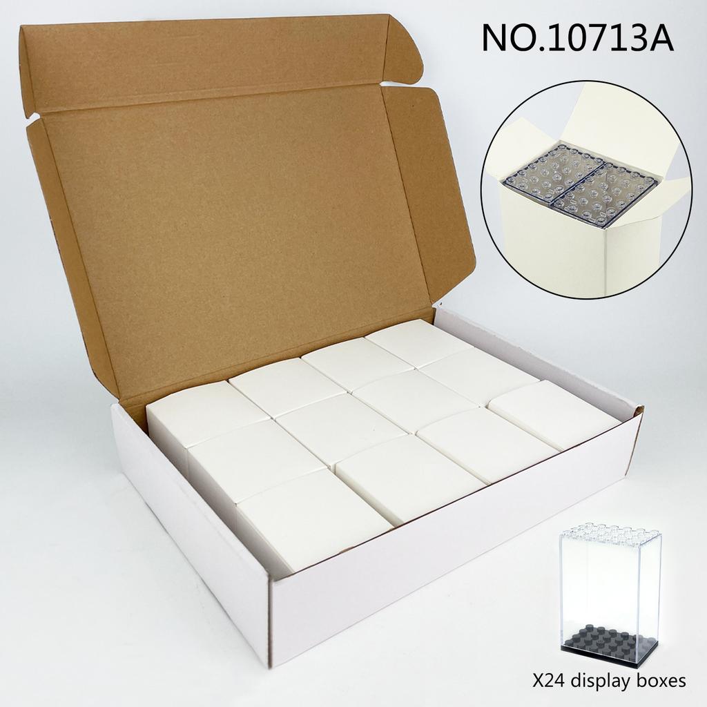 Transparent display box for children's small particles children teachers and doctors. toys kids toys toys action figures