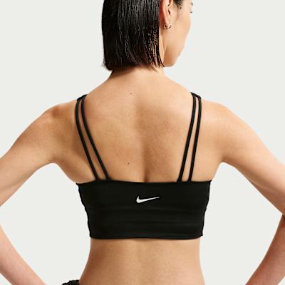 Nike Pro Sports Underwear Women's Black/White Crew Neck Moderate