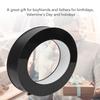 3.5in Magnetic Levitation Floating Globe Magnetic World Map with LED Lights for Home Office Desk Decor 100‑240V Black EU Plug