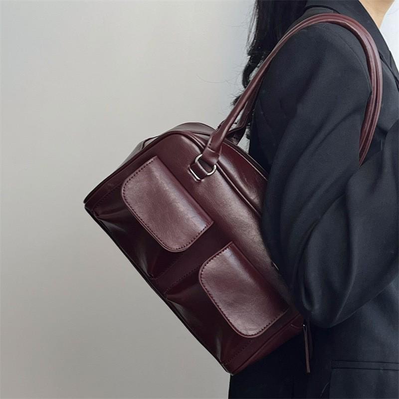 2025 Women's Retro Large Capacity Versatile Underarm Tote Bag