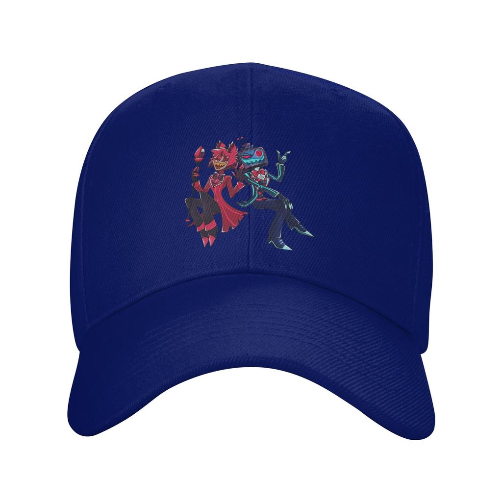 Valentines Alastor and Vox radiostatic Baseball Caps Unisex Sport Sun Caps Hats Adjustable Polyester Fishing Hat Summer Hat