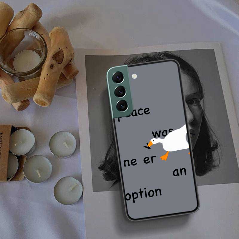 Flying Duck Phone For Samsung Galaxy S20 FE S21 Plus S22 S23 S24 Ultra Case S10 S10E S9 S8 S7 Edge Cover Silicone Soft Coque Fun