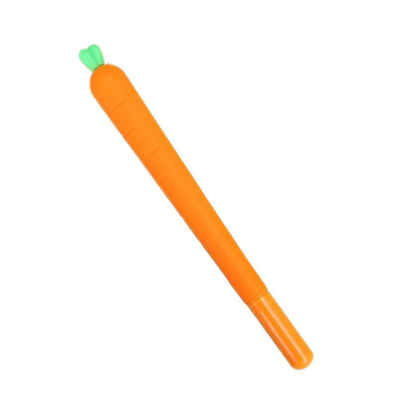 Korean Cute Cartoon Radish Black Neutral Pen - Creative Student Stationery