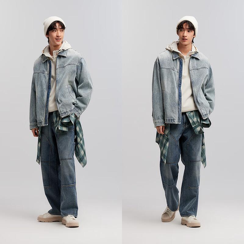 Semir Men's Relaxed Fit Retro Denim Jacket