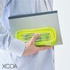 LIHIT LAB XCOA Reversible Clear Pen Light Neon Yellow Case, A3810-5