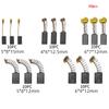 50Pcs Carbon Brush Replacement Kit For Electric Drills Sanders Grinders Motors Durable Repair Parts Power Tool Accessories