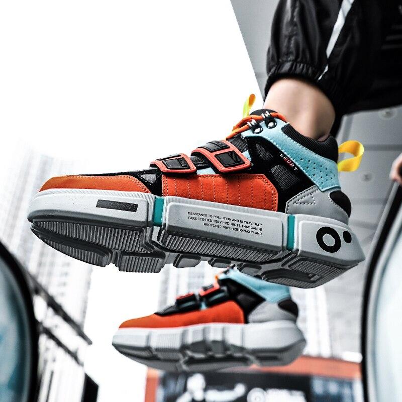 Stylish Men Sneakers Breathable Thick Sole Running Shoes For Men Sports Shoes Comfortable Sneaker Size 36 -45 Zapatillas