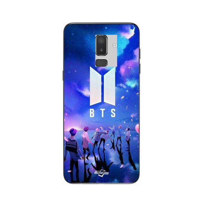 Coque pour Samsung Galaxy j8 2018 BTS groupe symbol army