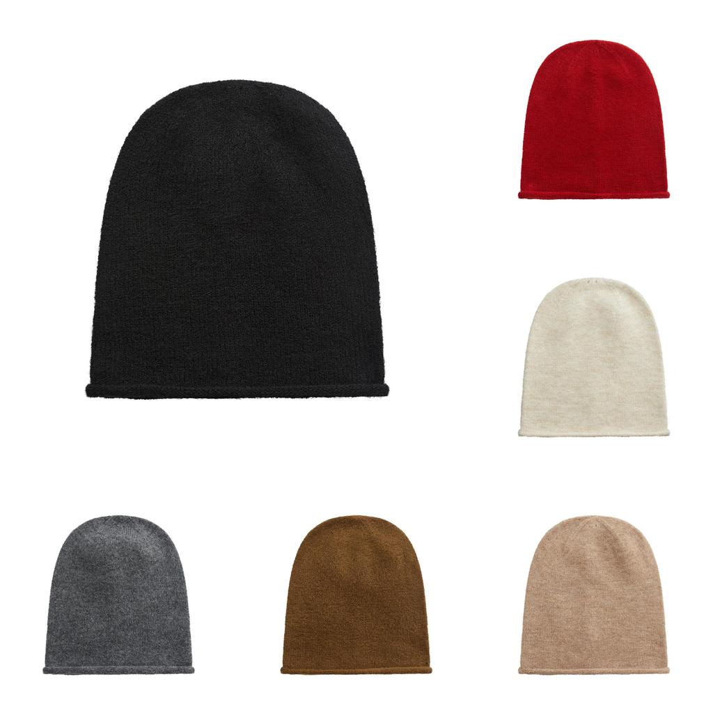 Wool Blend Beanie Hat For Women With Windproof Feature For Fall And Winter Casual Wear