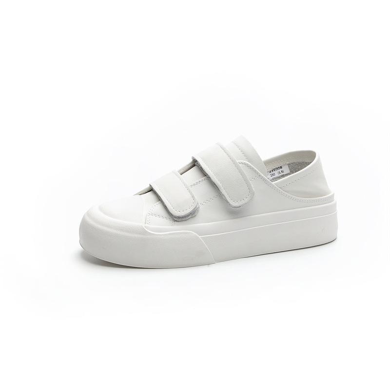 CCVV Damen 2023 Frühling Klettverschluss Casual Sneakers – Bequeme, vielseitige und trendige flache Schuhe