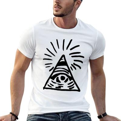 Eye of the Providence T-Shirt Fashion Pattern Printed Tee Shirt