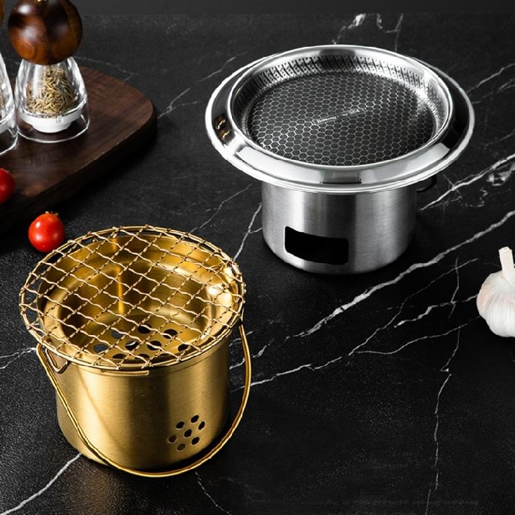 304Stainless Steel Outdoor Stove Cooking Stove Multifunctional Cookware Campings Stove Outdoor Barbecue Tool for Cooking