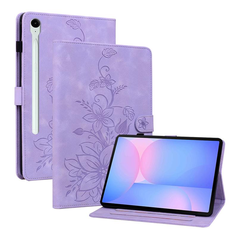 For Samsung Galaxy Tab S10FE Plus 13.1 Inch Cover For Galaxy Tab S10FE+ Case 13.1 X620 X626B Soft TPU Wallet Card Slots Funda