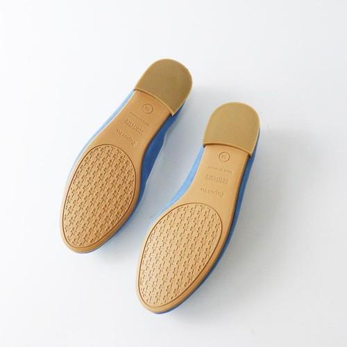 Scarpe décolleté da ballo Repetto Cendrillon Piatte Pelle scamosciata Blu Nastro Taglia EU 36 Giappone
