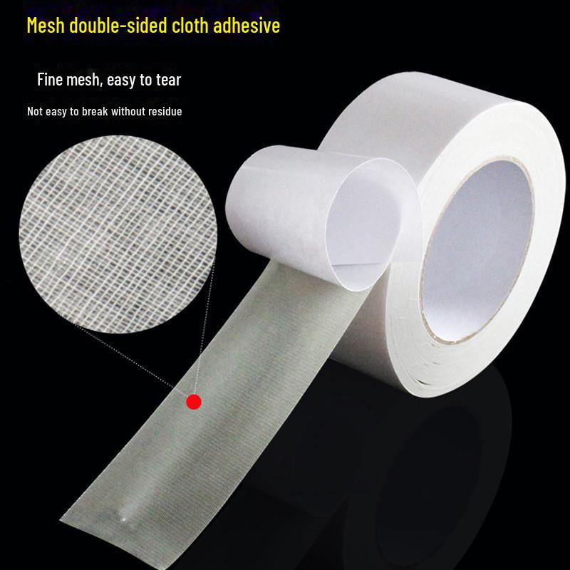 Thickened High Viscosity Cloth-Based Double-Sided Tape for Seamless Wedding Carpet Decoration