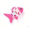 Colorful Pet Cat Toys Fish Crinkle Paper Plush Pet Toys Durable Biting Pet Cat Kicker Toy Teeth Grinding Cat Kitten Catnip Toys 5